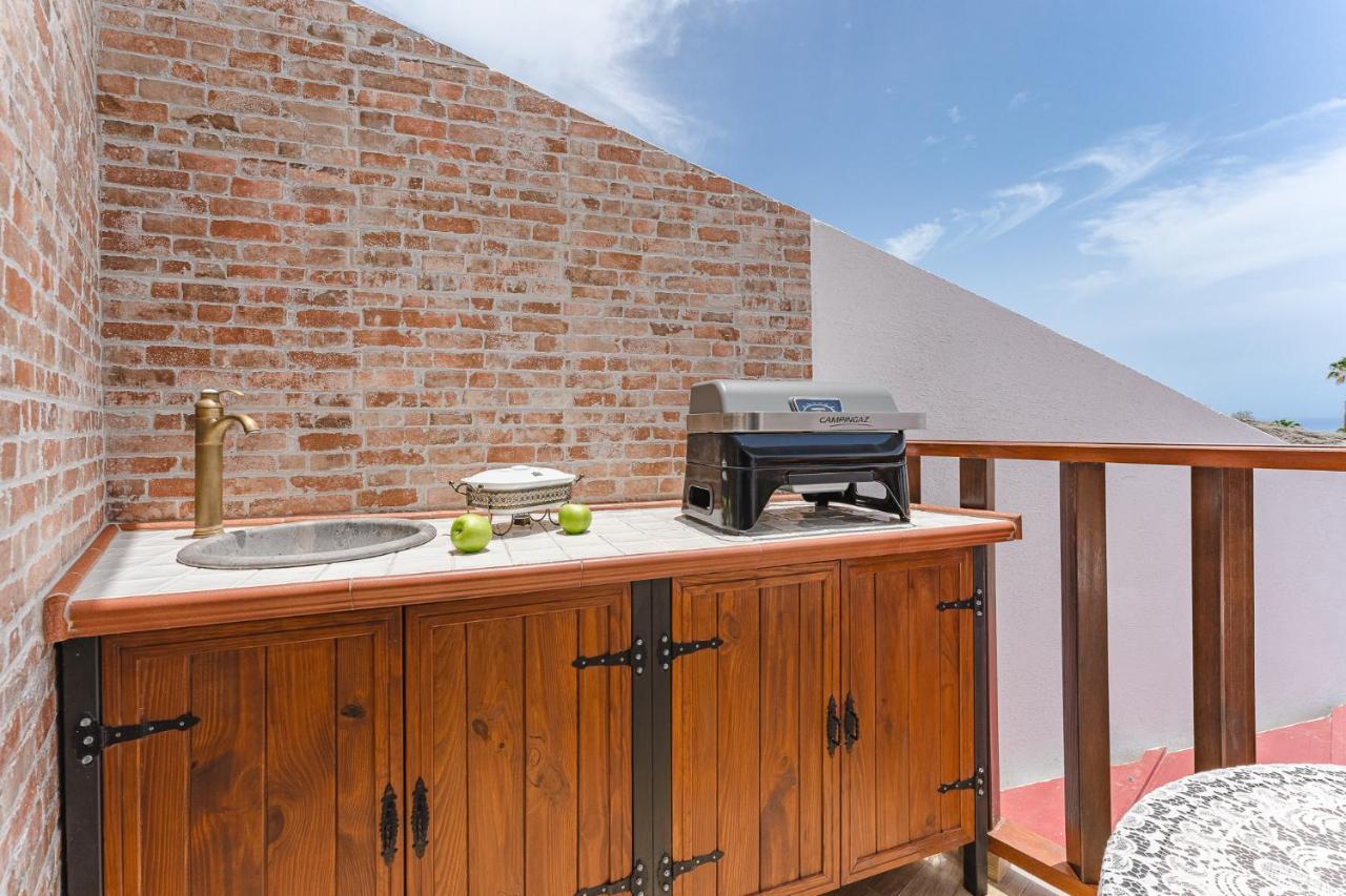 Bungalow Private Pool Bbq Air Conditioning Stunning Ocean View Costa Adeje  Exterior foto