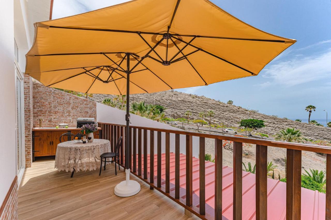Bungalow Private Pool Bbq Air Conditioning Stunning Ocean View Costa Adeje  Exterior foto